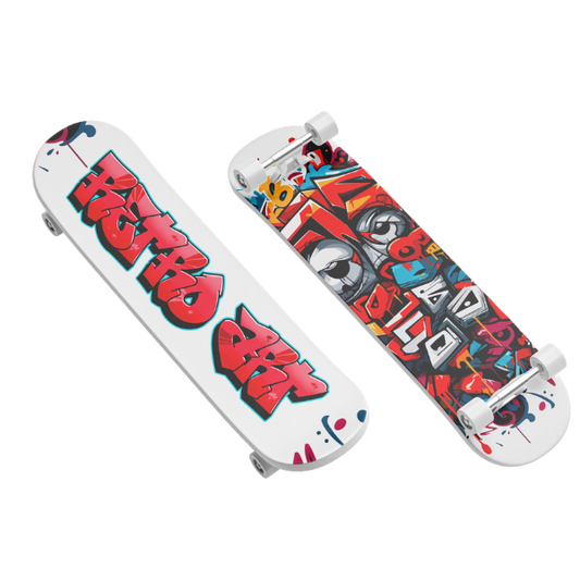 Retro Art Skateboard Deck