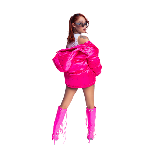 Retro Monogram Puffer Coat