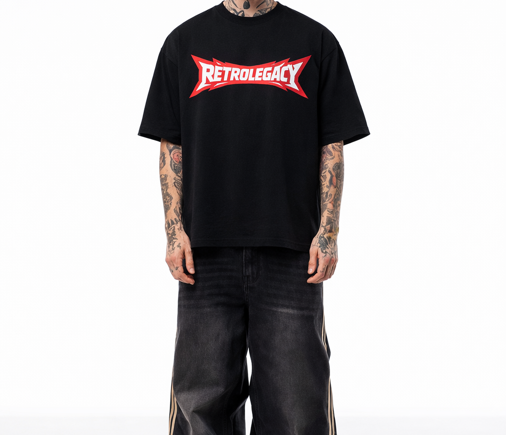 Retro Logo Tee- Standard Fit T-Shirt