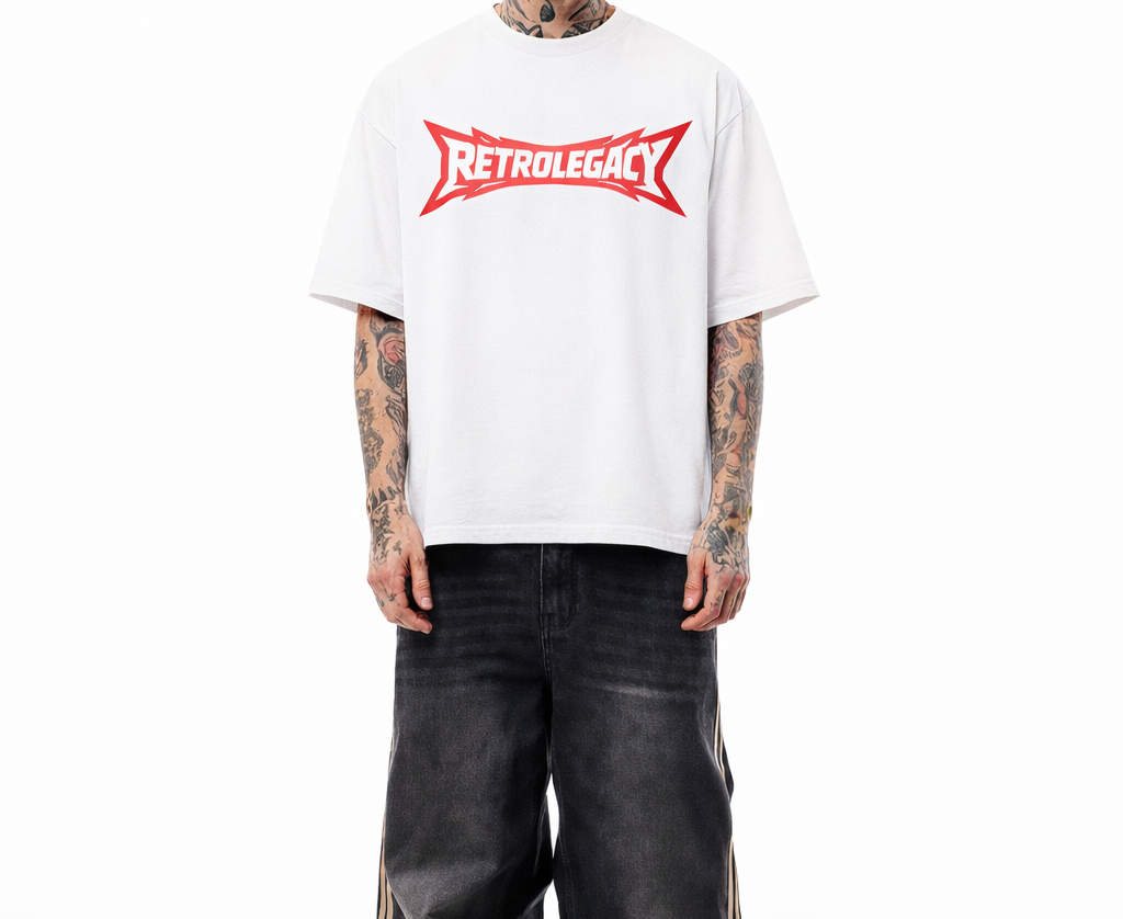 Retro Logo Tee- Standard Fit T-Shirt
