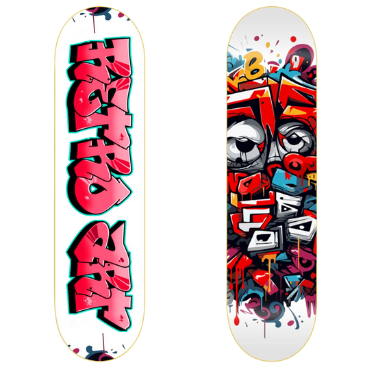 Retro Art Skateboard Deck